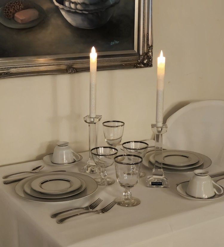 Crystal Candlesticks-Villeroy & Boch