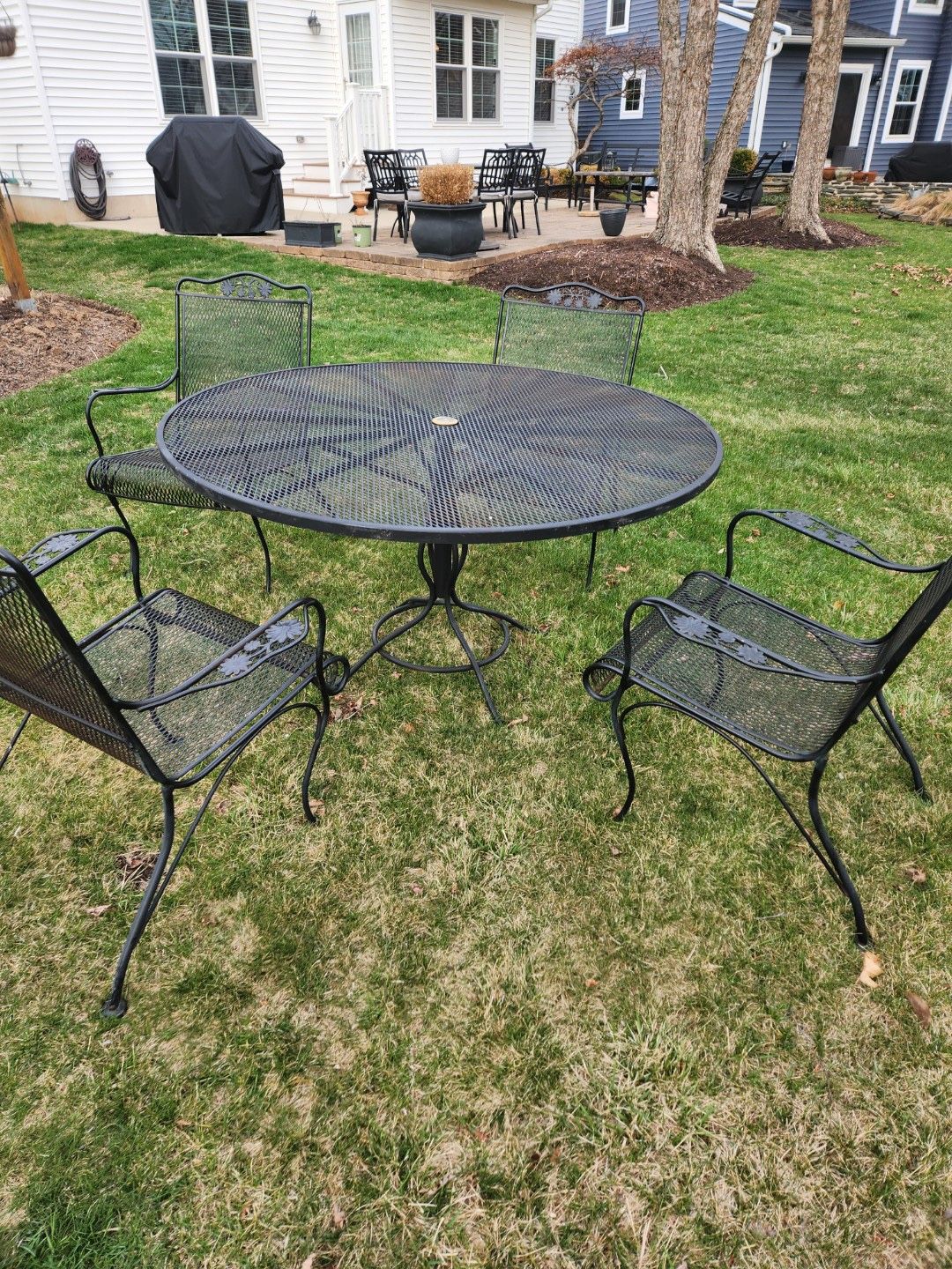 Wrought Iron Patio Set