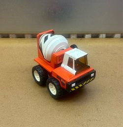 Vintage BUDDY L Cement MIXER Truck PRESSED Steel 👀 (please read description)
