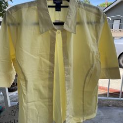 Yellow Blouse The Limited