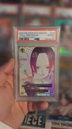 Boa Hancock You'll Frighten Me Psa 10