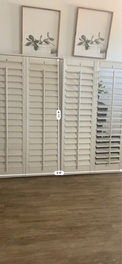Wood shutters