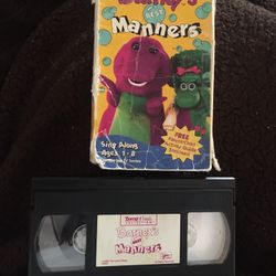 Barney’s Best Manners  Sing Along…The Original… 