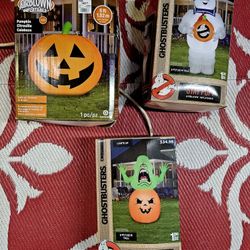 All 3 Halloween Inflatables For Sale For One Price. 