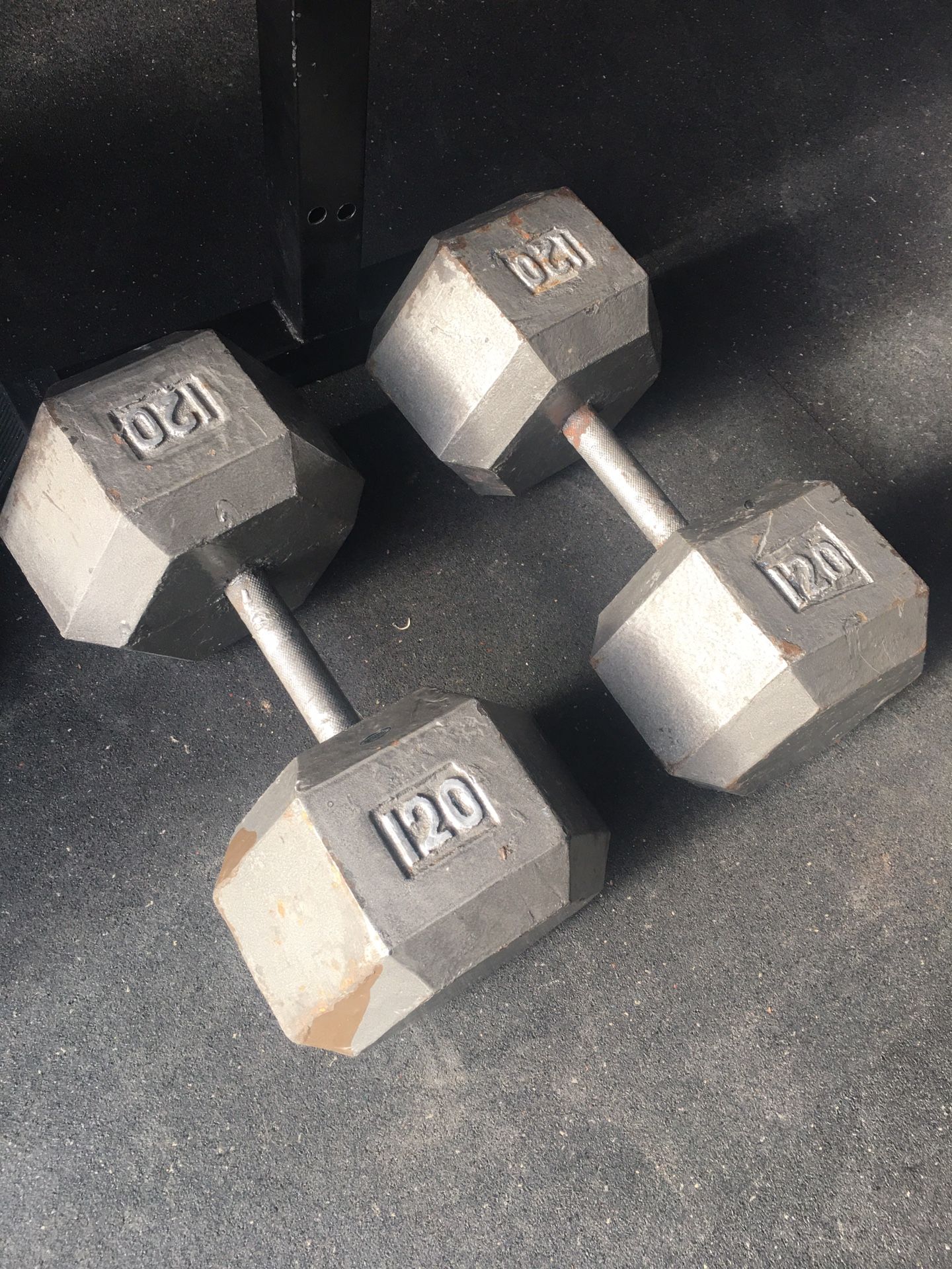 120lb dumbbells