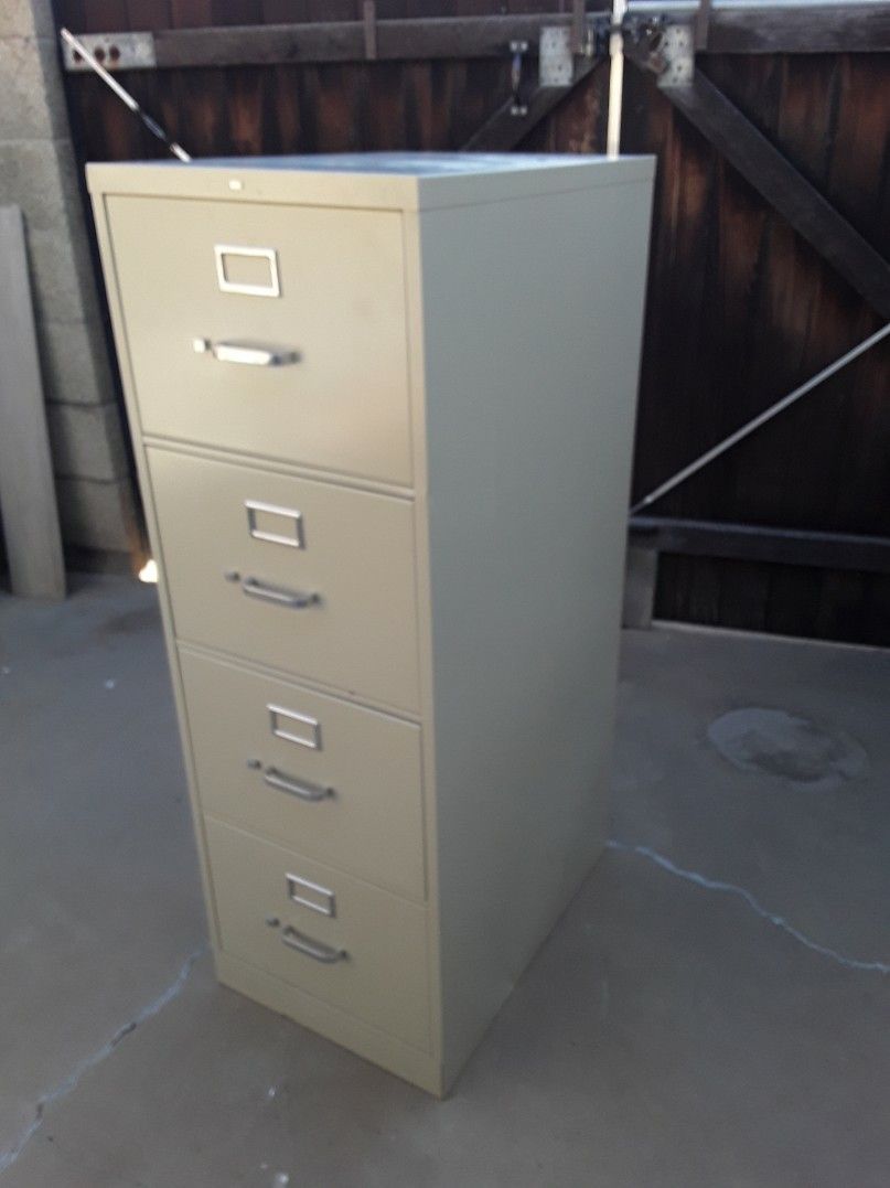 Four Drawer Legal HON File Cabinet