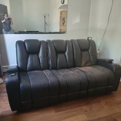Leather  Sofa