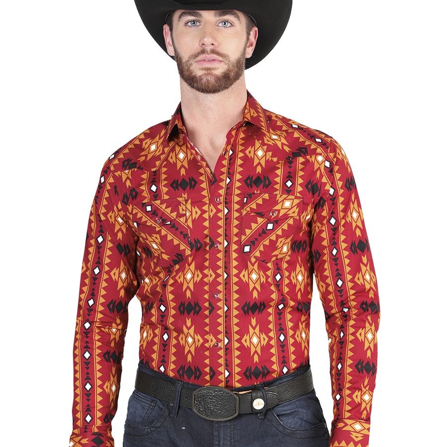 Cowboy Shirt Long Sleeve El Señor De Los Cielos - Camisa Vaquera Manga Larga El Señor De Los Cielos