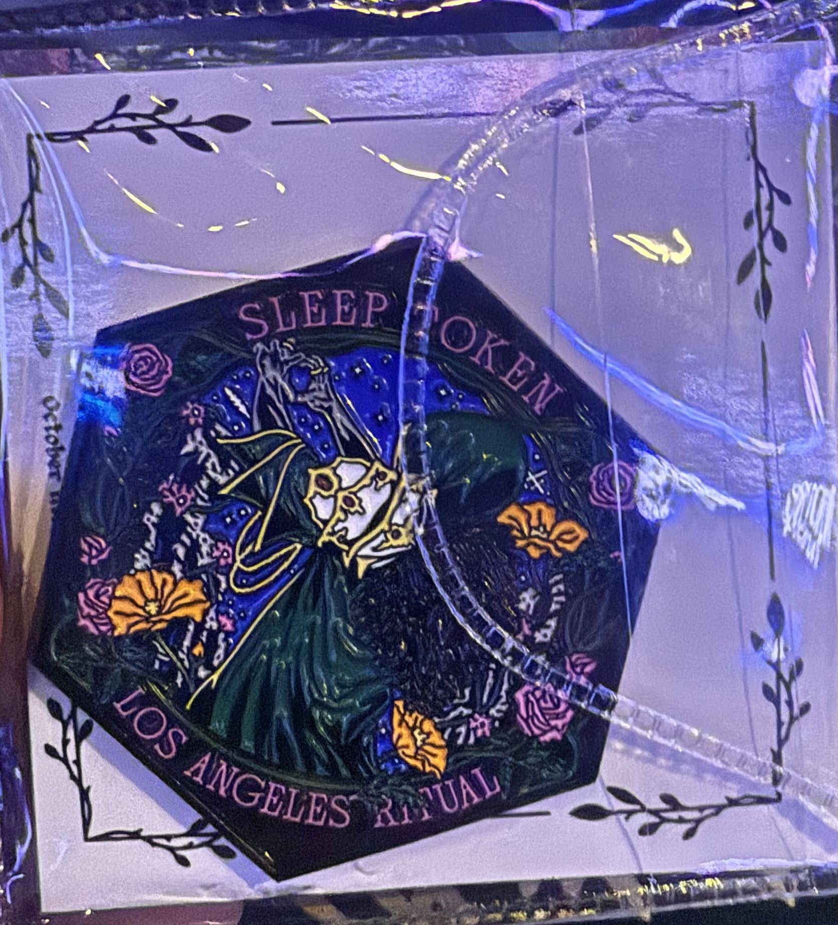 Sleep Token Commemorative Coin LA Show Even In Arcadia Tour