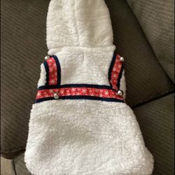 Brand New White Reindeer Pet Costume