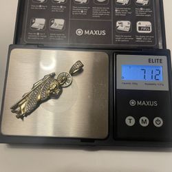 14k San Judas Pendant 