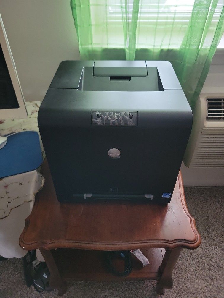 Dell Laser Printer 1320C Black and White, Color Printer