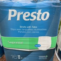 Presto brief w/tabs