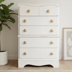 Awesome Shabby Distressed solid wood dresser chest of drawers