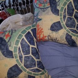 2 Turtle Pillows
