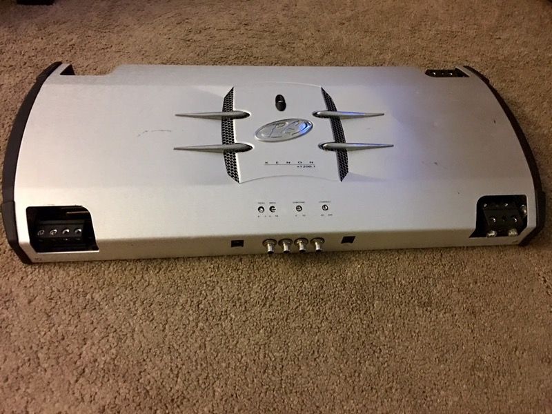 RARE!!! Phoenix Gold Xenon X1200.1 Amp
