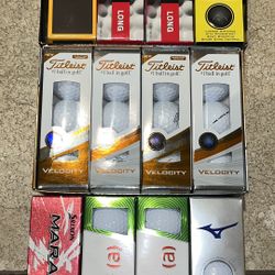 3 Dozen New Titleist, Taylormade, Srixon, Mizuno and Callaway Golf Balls As Pictured ⛳️ 