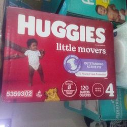 Huggies Little Movers Size 4