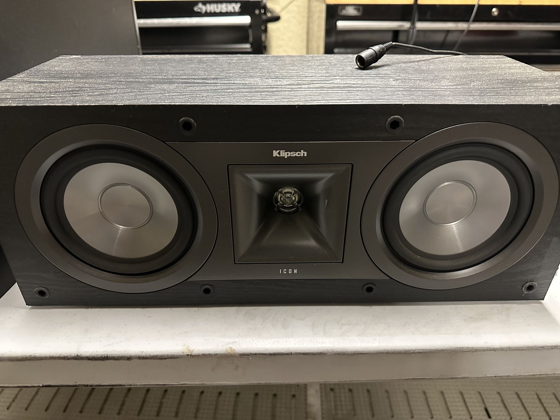 Klipsch Center Channel Speaker and Subwoofer Powered