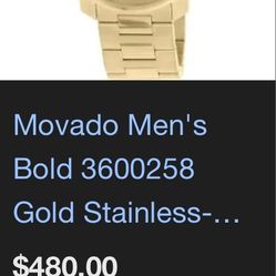 Men’s Movado