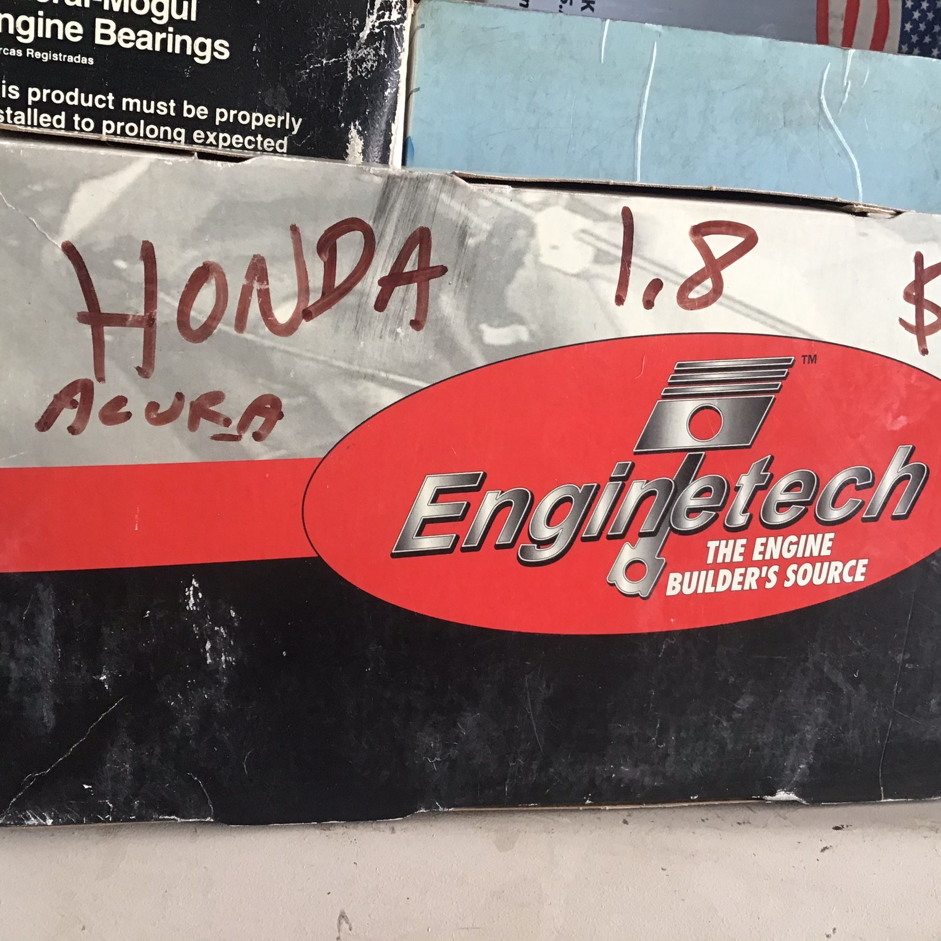 Honda,Acura, auto parts,.piston rings,B18..New,.$20