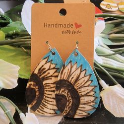 Sunflower Earrings 