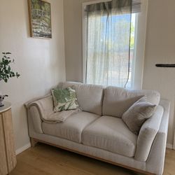 Loveseat Couch White