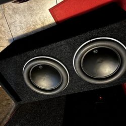 JL Audio 10W7 Subwoofer With Double Faced Ported Box