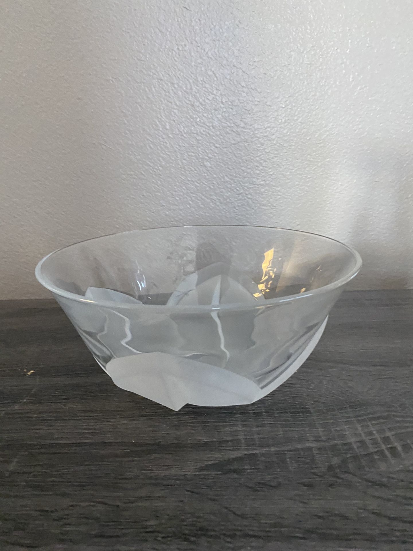 Crystal vases
