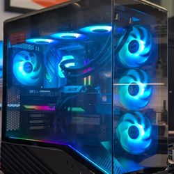 Custom Gaming Workstation PC ASUS Strix Nvidia RTX 3080 AMD Ryzen 7600X 32GB DDR5 2TB