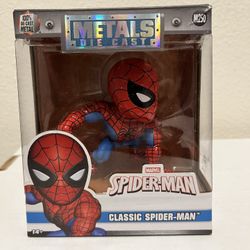 Metals- Die Cast - Classic Spider-Man  - (New)