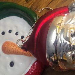 Extra large vintage mercury glass