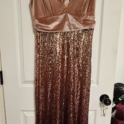 Rose Gold Dress