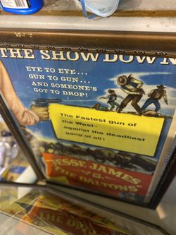 Original Vintage Western Film Movie Poster