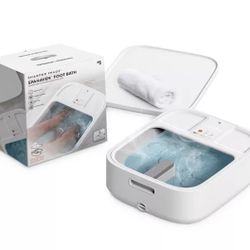 Spa Haven Foot Bath, Heated with Rollers and LCD Display