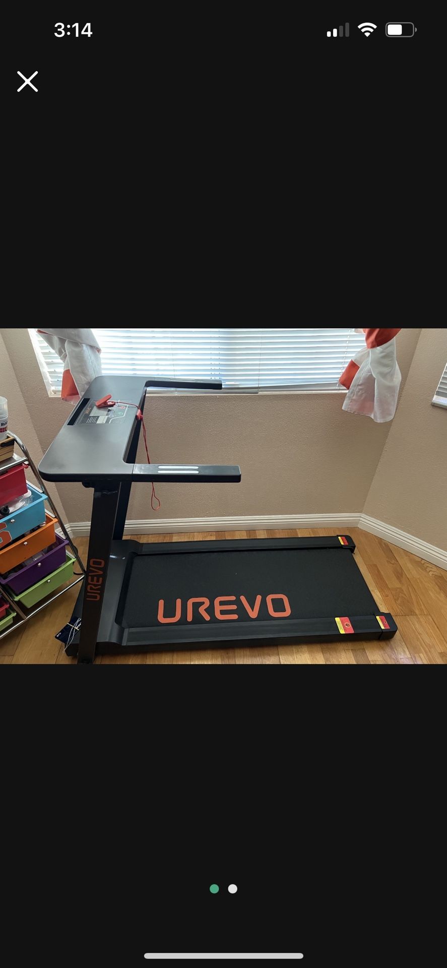Urevo  Folding Treadmill 