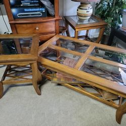 3 Pcs. Coffee Tables Set