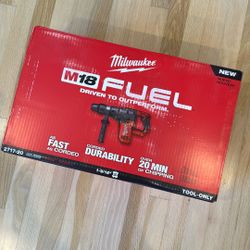 Milwaukee M18 Fuel 2717-20 1 9/16” SDS Max Rotary Hammer Tool Only