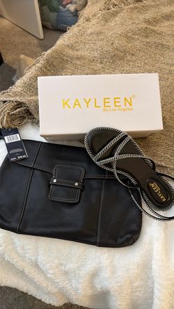 Kayleen by Los Angeles Sandals and Genuine Leather Tommy Handbag Set