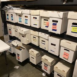 Comic Book Shop Inventory. Over 18 Long boxes.