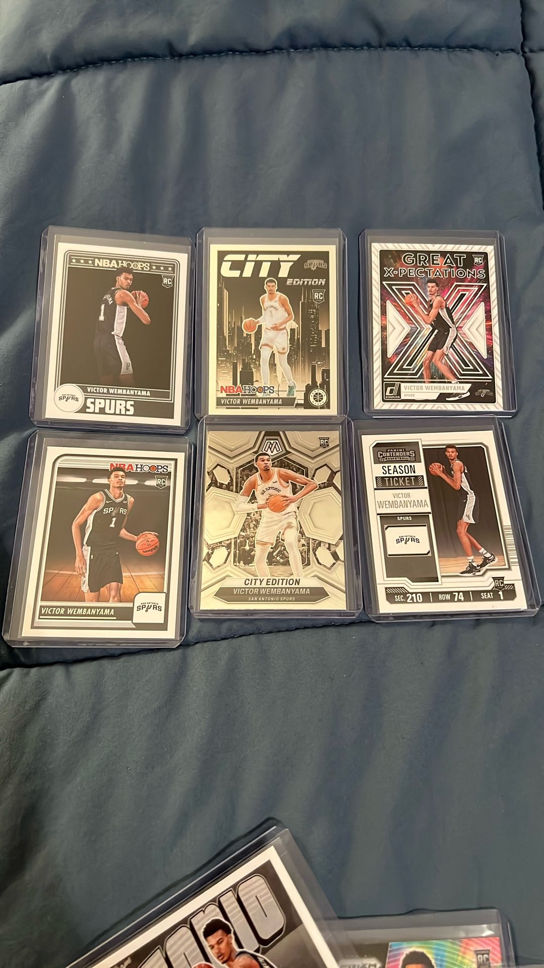 Victor Wembanyama Rookie Card Lot