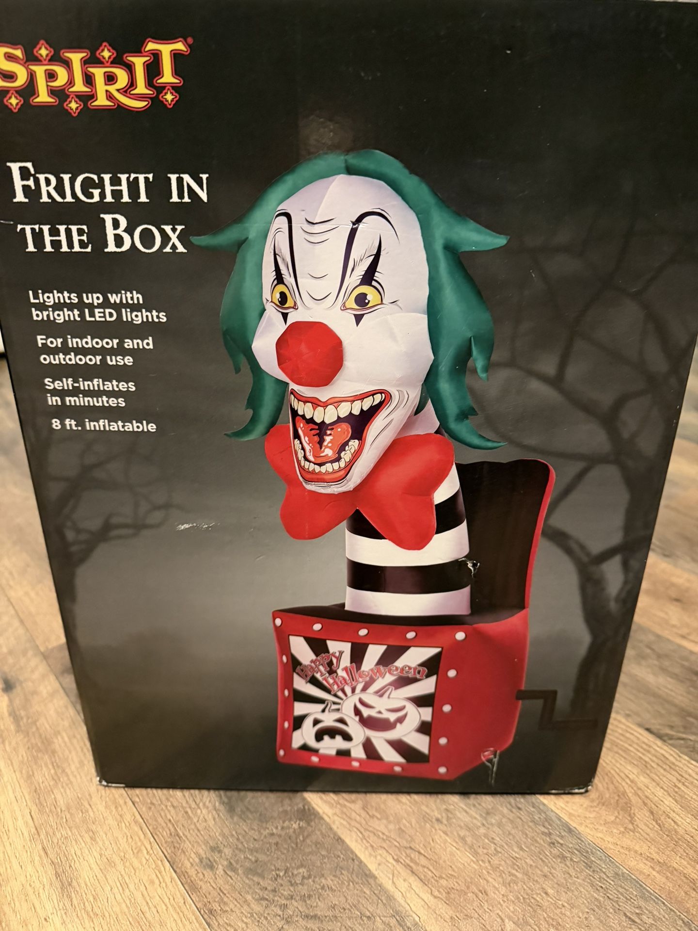 Fright In A Box Inflatable 