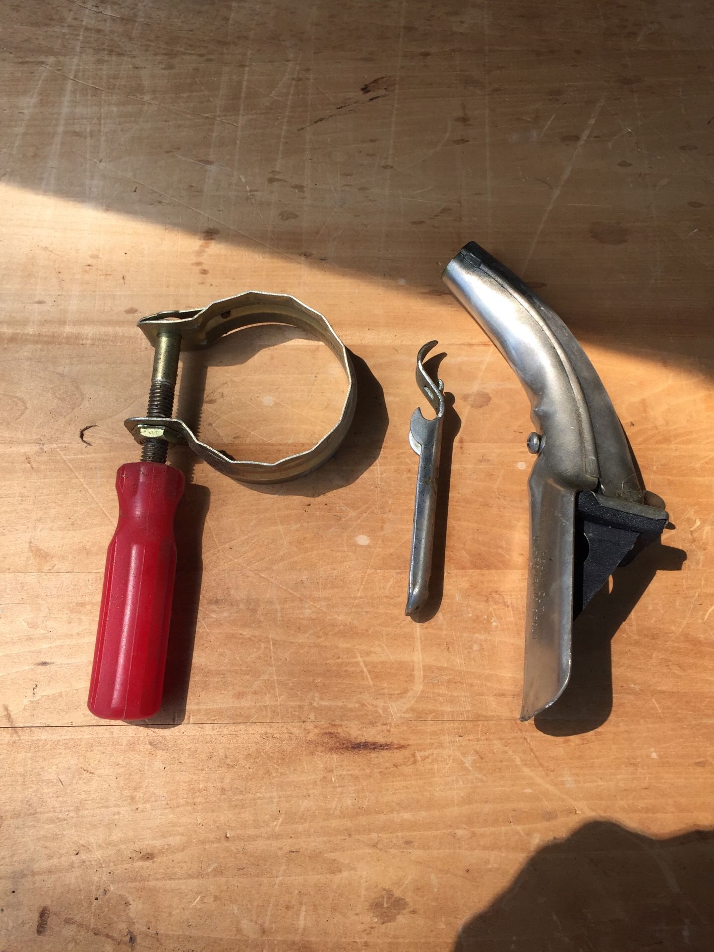 Oil change tool set