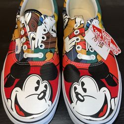 Mens Vans Disney x Era 'Mickey and Friends' Size 12 