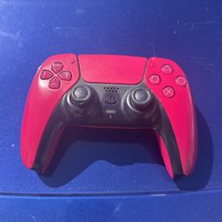 Red PlayStation Controller