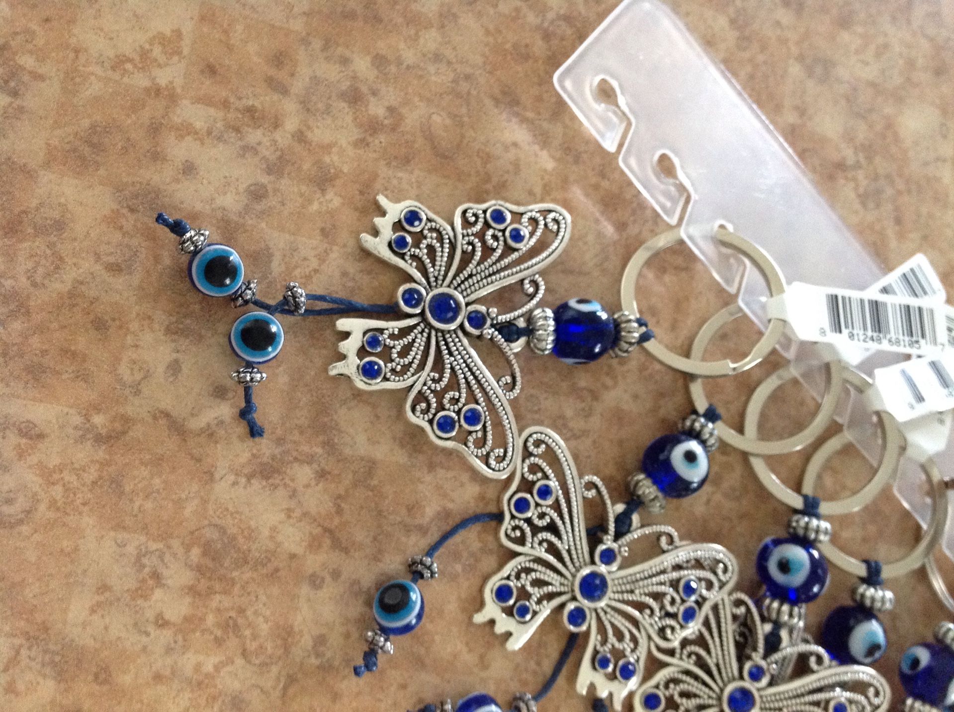 Butterfly keychain