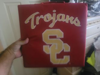 Brand-New Without Tag NCAA USC Trojans Seat Cushion Crimson Won't Go Lower