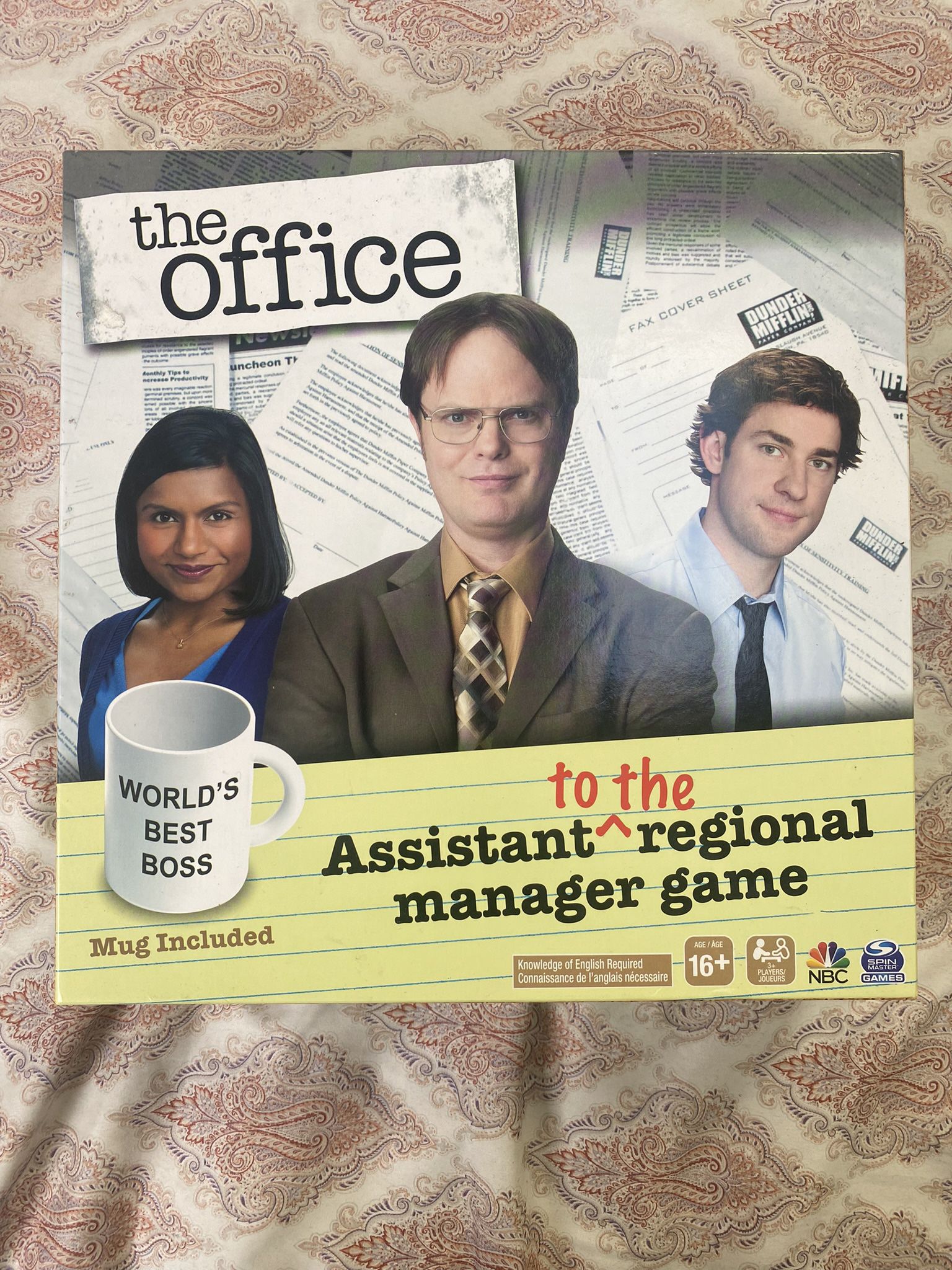 The Office Assistant to the Regional Manager Board Game