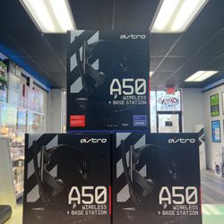 Astro A50 Wireless + Base Station Gaming Headset - **BRAND NEW**
