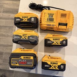 Dewalt 20v Batteries / XR / Flexvolt